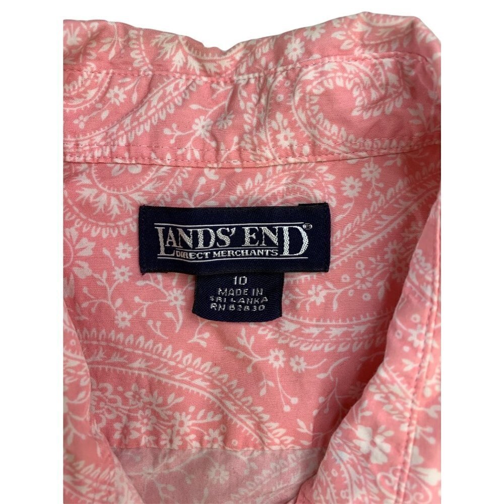 Lands End Girls Sleeveless Top - Picture 3 of 5